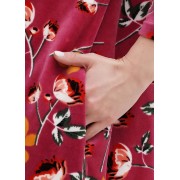 Халат Wild love XL,2XL,3XL,4XL  велюр 21502